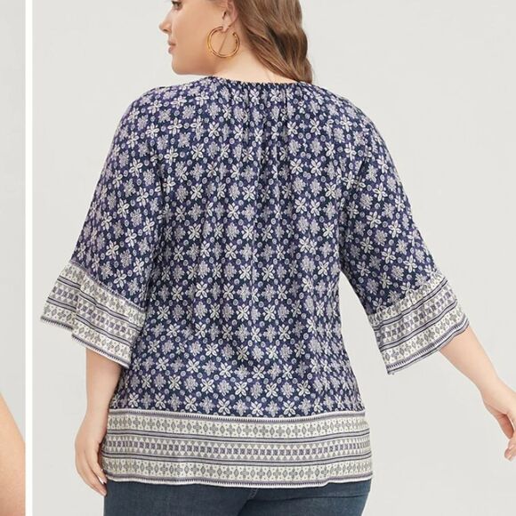 NWT BloomChic boho flowy top - Picture 3 of 13